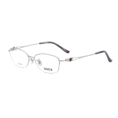 China Upscale Prescription No Makeup Good Quality Regular Artifact Metal Glasses Frames For Glasses Wholesale for sale