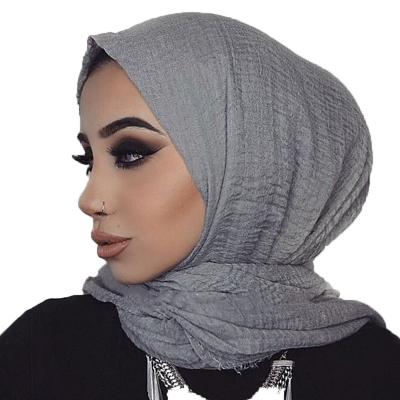 China Hot Sale Muslim Wholesale Female High Quality Chiffon Hijab Fashion Chiffon Hijab Scarf Fashion for sale