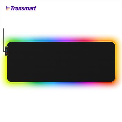 China Tronsmart Gaming Arrow RGB Lights Soft Cloth Gaming Mouse Pad Extended Mat With Micro-Textured Cloth Outdoor Non-Slip Base For Gamers for sale