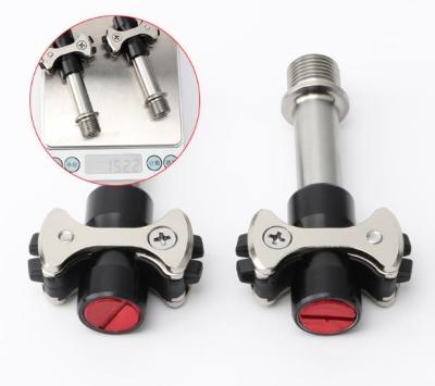 China Road Bikes Titanium Ultralight Lollipop Titanium Ultralight Lollipop Three-peilin Pedal Road Pedal Lock Alloy Self-Locking Pedal for sale