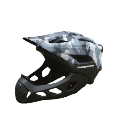 China EPS+PC Mountain Bike Cross Country Inclined Helmet Sports High Intensity Safety Helmet for sale