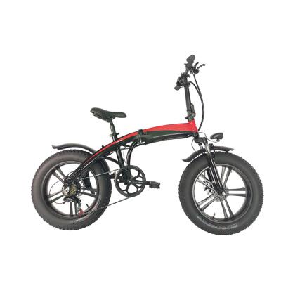 China Wholesale 6061 aluminum alloy 20 inch fat tire ebike folding bicycle 36V 8Ah fastest adult electric bike for sale