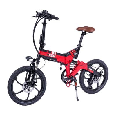 China City Folding Ebike 7 Speed ​​20 Inch Electric Bike 48V 250W Folding Ebike Lithium Battery Electric Bicycle For Europe Standard Commuter Bike for sale