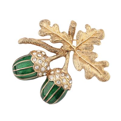 China 2022 ALLOY SISSLIA Fashion Women Luxury New Arrival High Quality Pinecone Brooches Pins for sale