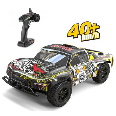 China Independent shock absorber 9301E New In Stocks 1/18 Yellow/Green Color remote control car racing Waterproof 2.4Ghz Monster Off Road Rc Cars Vehicle for sale