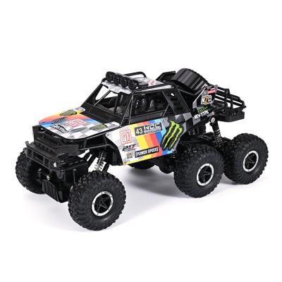 China Off-road Rock Crawler Wholesale GD3688 6 Wheels 1/10 6WD Off-road Rock Crawler RC Car High Speed Climbing Remote Car Toys With Spraying Mist for sale