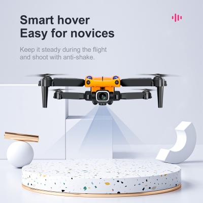 China App-Controlled KY907 Orange Color 4K Professional HD Dual Camera FPV Drones Quadcopter Toy Intelligent Obstacle Rc Mini Drone for sale