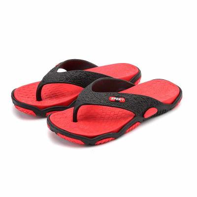 China New Summer Durable Eva Material Non Slip Home Slippers Beach Outdoor Men's Flip Flops for sale