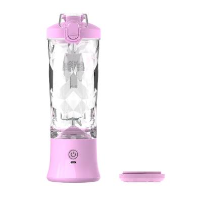 China Multifunctional appliance rechargeable blender portable juicer portable blender portable blenders metal blades 600ml for sale