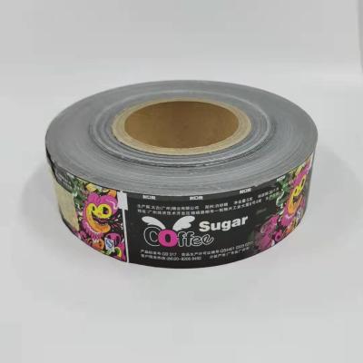 China Laminated Custom Design PE Coated Paper For Sugar Roll Printing Food Grade Wrap Film Label for sale