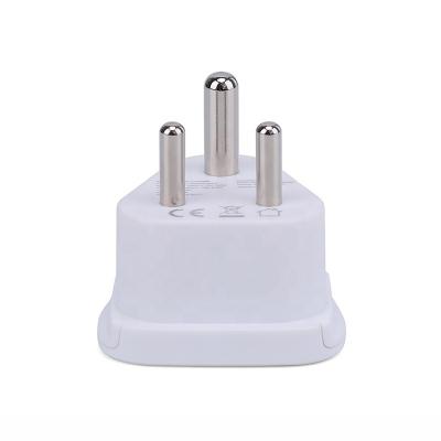 China UK LAPTOP World Plug Adapter To India Plug Adapter Travel Adapter 100-250V 10A Converter for sale