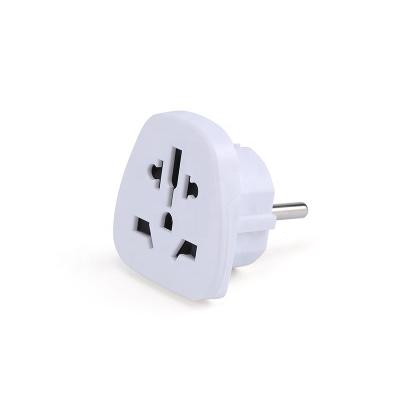 China Electrical Device 10A Plug Adapter Europe To EU Brazil Israel Socket Universal Adapter UK US AU Socket for sale