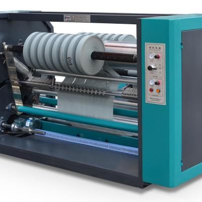 China 6.5kw Roll Die Cutting Machine SC1300 Automatic Double Rewinder Slitting Machine for sale