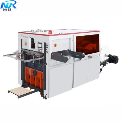 China Paper machine automatic pizza box laser die cutting machine for label die cut sticker machine for sale