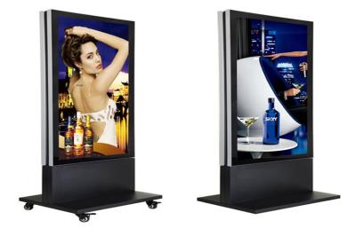 China Scrolling Double Sided LED Light Box A4 , Outdoor Full Color Led Display for sale