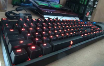 China 8.4mm rote/blaue LED-Hintergrundbeleuchtungs-Tastatur, von hinten beleuchtetes Bluetooth Kyeboard für LCD Moudle zu verkaufen