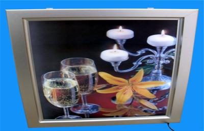 China Red / White Outdoor A1 Acrylic LED Waterproof Window Light Box 19mm , Easy To Clean for sale