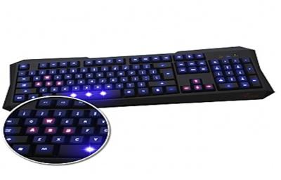 China Customized 7'' LED Bluetooth Backlight Keyboard 2.9mm / 3.4mm For Laptop for sale