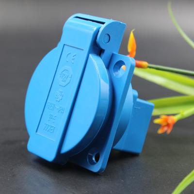 China Commercial Hot Sale Blue Greece Waterproof Plug / Greece Waterproof Plug / Waterproof Plug Outlet for sale