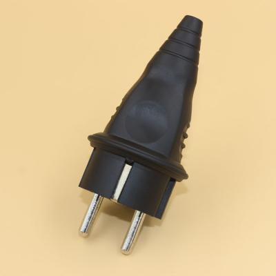 China IP44 Industrial Rubber French Socket Outlet France Waterproof Connectors Plugs French Sockets for sale