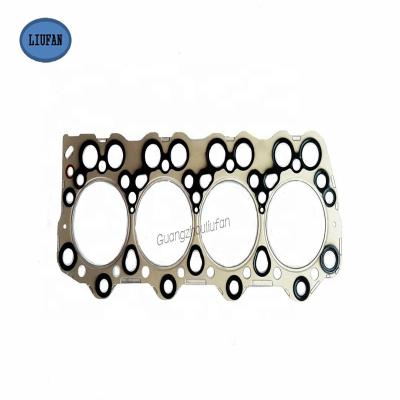 China LIUFAN Metal Engine Spare Part Cylinder Head Gasket ME013300 for 4D34 Top Gasket for sale