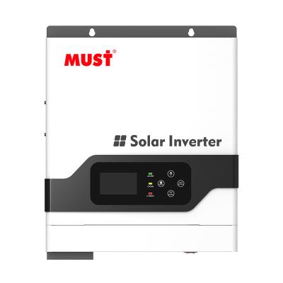 China MUST 3KVA 3KW 24VDC Off Grid Inverter Solar Mppt Inverters Without Battery 465*373*231mm for sale