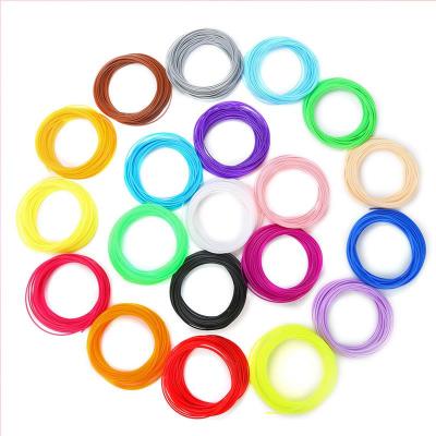 China Printing PLA 5m 10m , 1.75mm Pen Consumables Customizable PLA 10 Colors 20 Colors for sale