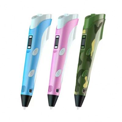 China Creative Hotels Suction Painting Printing Pen Kids PLA ABS Filament 3D Printer Painting Pen for sale