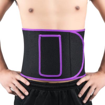 China New Back Support Slim Body Design Neoprene Waist Trainer Sliming Belt Body Shaper Trimmer Belt for sale