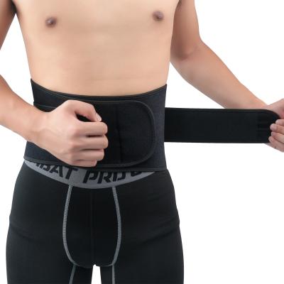 China Adjustable Breathable Back Support Slim Body Waist Trimmer Waist Slimming Belt Brace Elastic Lumbar Belt for sale