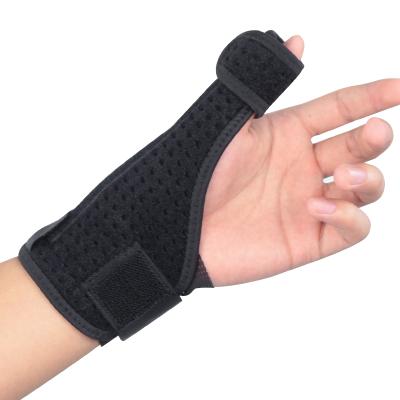 China Adjustable Elasticity Breathable Neoprene Adjustable Thumb Fixed Wrist Brace Support / Thumb Wrist Support for sale