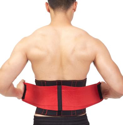 China Elastic Neoprene Adjustable Waist Trainer Lumbar Belt Waist Support Lower Back Brace Waist Protector for sale