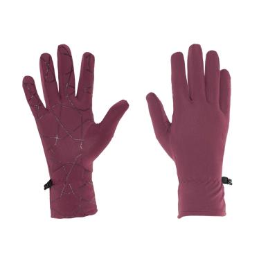 China Screen Touch Sports Custom NO--Slip Comfortable Logo Winter Comfortable Running Walking Gloves for sale