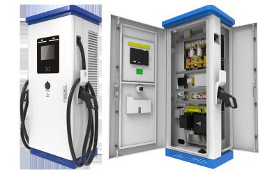 China DC 240kW DC Schnellladestation Hafen Pile CCS2 7in Touchscreen FRID IP54 zu verkaufen