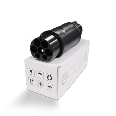 China Tesla Type 1 2 CCS 1 2 GB/T J1772 EV Charger Male Female Plugs Socket Convertor for sale