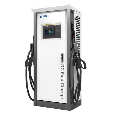 Chine 120KW DC 3 Phase 380V Mode Chademo CCS1 CCS2 GBT Stations de recharge rapide Le chargeur Ever 2022 à vendre