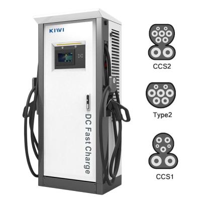 Chine Station de recharge à plusieurs ports 60KW 90KW 120KW 150KW 380V OCPP 1.6J/1.5J Conçue pour le Benz EQC à vendre