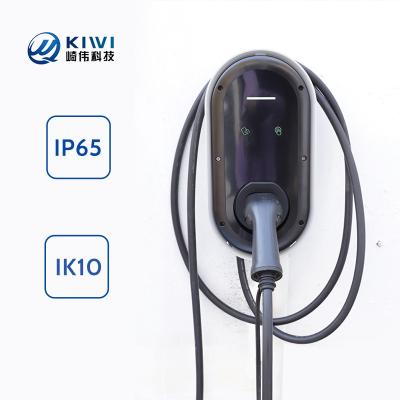 China 5m longitud del cable de enchufe 11KW AC cargador de vehículo eléctrico para el hogar con capacidad de carga rápida en venta