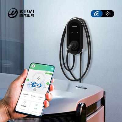 China 14kw EV Charging Wallbox with Connection Temperature Detection and Insulation Detection for sale