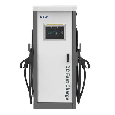 China 60 kW OCPP 1.6J/1.5J CCS2 GBT Chademo Ladder voor elektrische voertuigen Niveau 3 DC EV Quick Charger Te koop