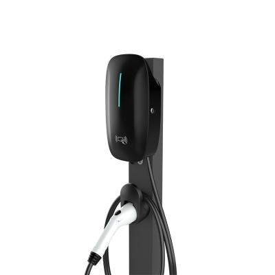 China 7kw 11kw 22kw Tipo 1 Tipo 2 Gbt Estação de carregamento AC EV Método de inicialização e cobrança APP QRCode com USB Download à venda