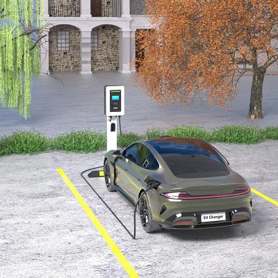 China Elektrisch voertuig 20kW~40kW Commerciële DC Fast EV Charger Gbt Dual Guns Wallbox Floor Mounted EV Charging Stations Te koop