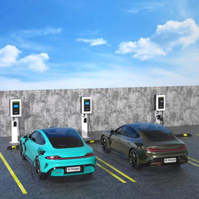 Chine OEM IP55 20kW 30kW 40kW Chargeur de véhicules électriques à courant continu rapide CCS GB/T Station de recharge de véhicules électriques à canon unique à vendre