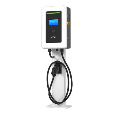 China OEM elektrisch voertuig DC snelle auto openbare EV-oplader Wallbox 20kW 30kW 40kW Chademo CCS CCS2 2 Single Guns EV-oplaadstations Te koop