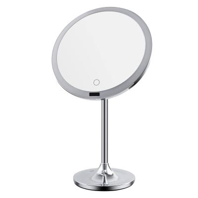 China Minimalist Dimmable Touch Screen Smart Led Makeup Mirror For Modern Home for sale