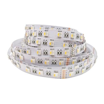 China LANDSCAPE 12mm Width 24v smd5050 RGBWW 4in1 LED Flexible Strip for sale