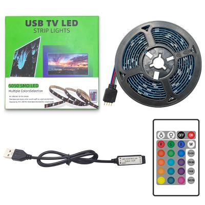 China Residential 5V smd5050 RGB 1m 2m 3m 4m 5m TV backlight led strip for sale