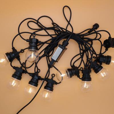 China Holiday String Light Warm Sale 24v 5m 10leds G50 Bulb Christmas Holiday String Light for sale