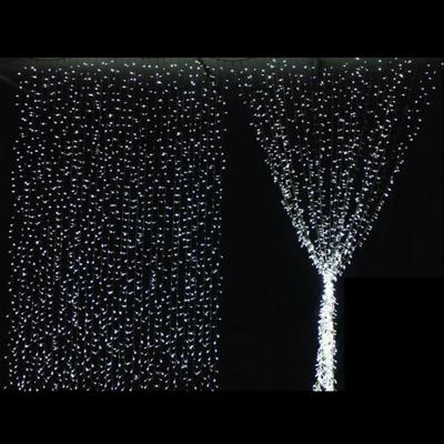 China 220v PVC Clear Decoration Steady/Flash/Flicker White Led Light Curtain for sale