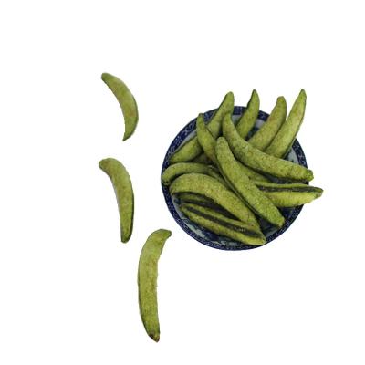 China Dried vacuum fried sweet pea as health snack for sale